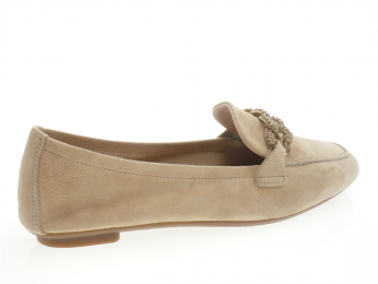 Reqins - Mocassin HOLDING - DAIM NUDE
